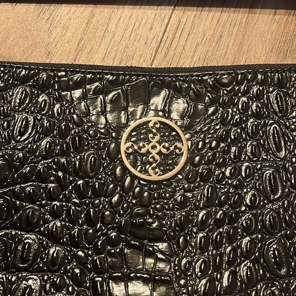 STAUER new in wrapping, Sloane crocodile embossed black purse - Picture 2 of 8